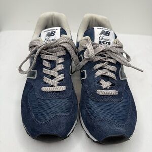 New Balance 574 Navy Blue Size USW6/USM4.5